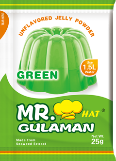 Mr. Hat Gulaman Green UnFlavoured 250g